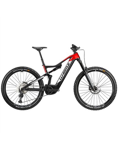 Atala Whistle e-MTB O-Rush C8.5 Shimano XT 12sp OLI Edge 840Wh, Black/Red