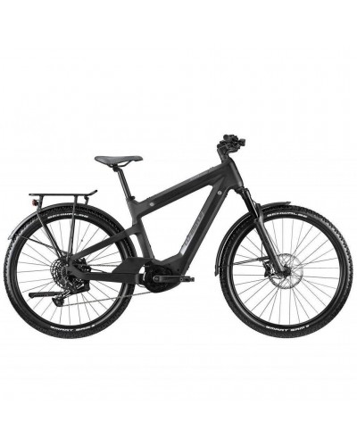 Atala Whistle e-Bike Speed Urban C8.1 Uomo Lock Sram SX Eagle 12V Bosch CX 1125Wh, Nero/Antracite Opaco