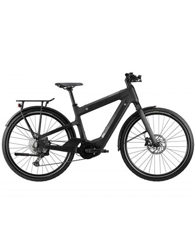 Atala Whistle e-Bike Speed Urban C9.1 Lock Shimano XT 12V Bosch CX 1125Wh, Nero/Antracite Opaco