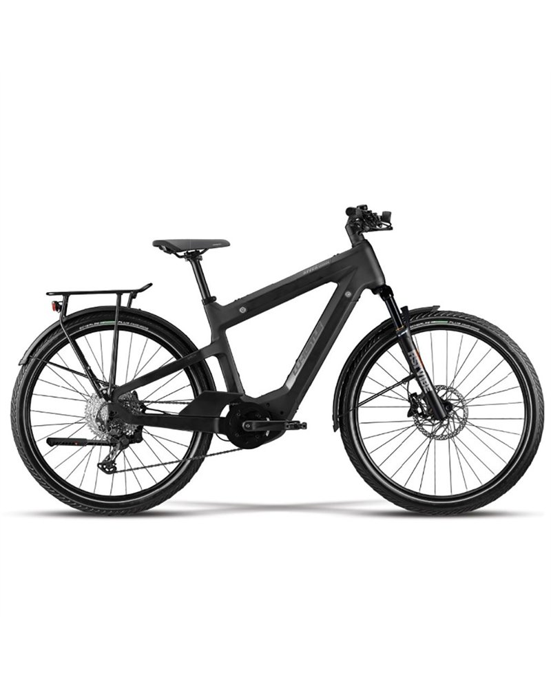 Atala Whistle e-Bike Speed Urban C9.2 Shimano XT 12V Bosch CX 1125Wh, Nero/Antracite Opaco
