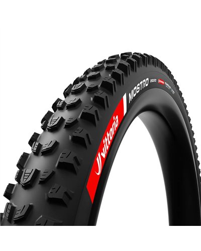 Vittoria Mostro Enduro/e-MTB 29x2.4 4C Grafene TLR Copertone Tubeless 120 TPI 2-ply, Nero