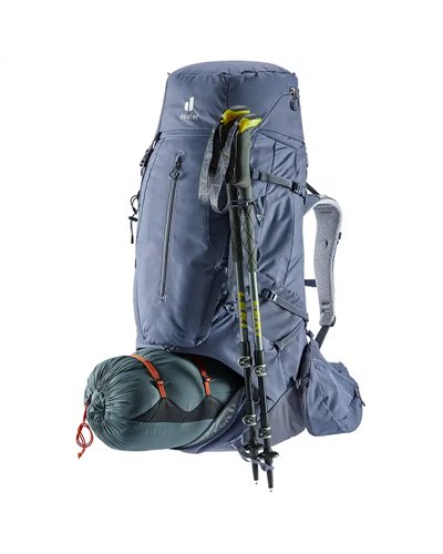 Deuter Aircontact X 60+15 Trekking Backpack, Ink