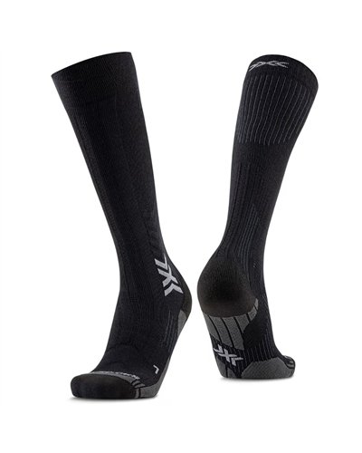 X-Bionic X-Socks Mountain Expert Merino OTC Men's Socks, Black/Charcoal