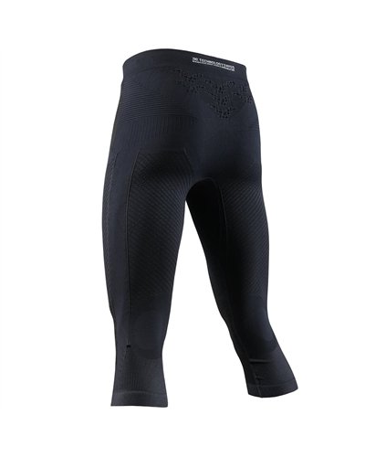 X-Bionic Energy Accumulator 4.0 Calzamaglia 3/4 Baselayer Uomo, Opal Black/Arctic White