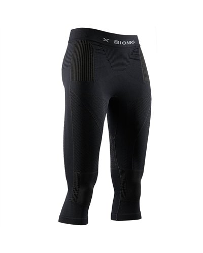 X-Bionic Energy Accumulator 4.0 Women's Baselayer 3/4 Pants, Opal Black/Arctic White