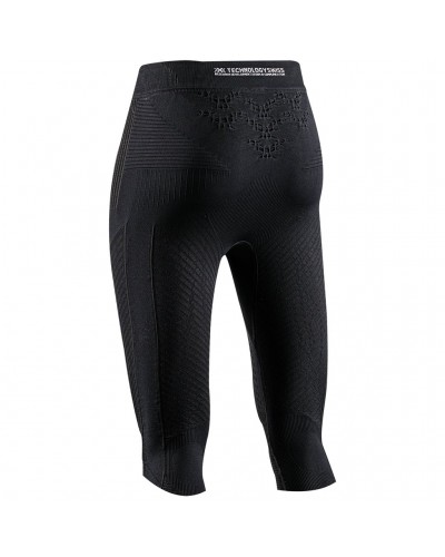 X-Bionic Energy Accumulator 4.0 Calzamaglia 3/4 Baselayer Donna, Opal Black/Arctic White