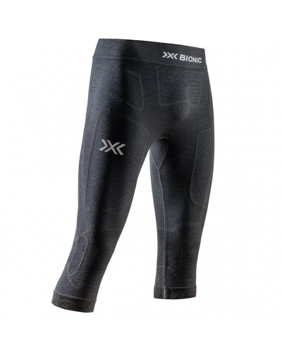 X-Bionic Symbio Merino Calzamaglia 3/4 Baselayer Uomo, Opal Black