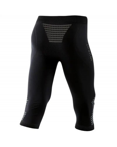 X-Bionic Invent 4.0 Men's Baselayer 3/4 Pants, Black/Charcoal
