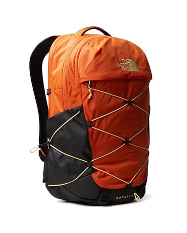The North Face Borealis Backpack 28 Liters, Mandarin/TNF Black/Sun Sprite