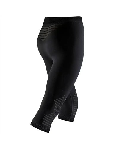 X-Bionic Invent 4.0 Calzamaglia 3/4 Baselayer Donna, Black/Charcoal