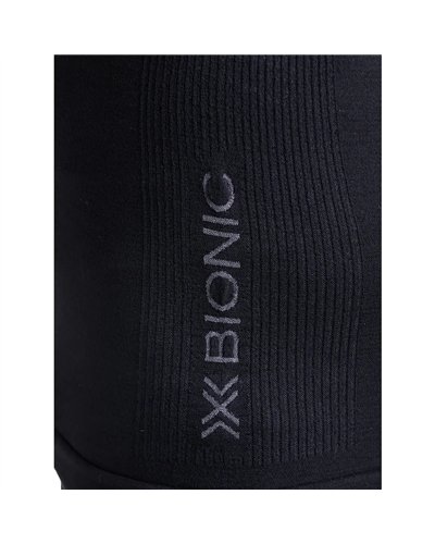 X-Bionic Mightywool Men's Long Sleeve Round Neck Shirt, X Black