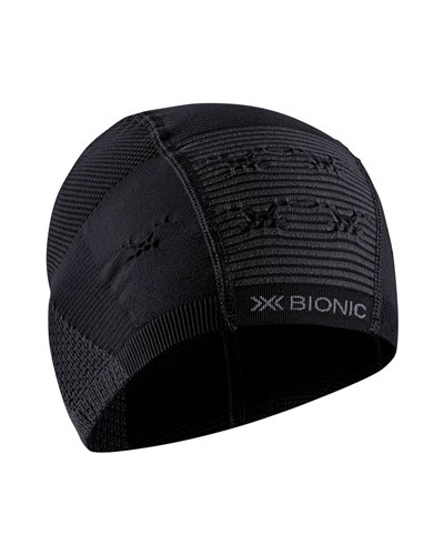 X-Bionic Unisex Multisport Helmet Cap, X Black/Grey