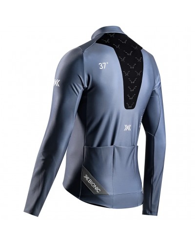 X-Bionic Corefusion Ride Men's Cycling Long Sleeve Shirt, Aurora Monochrome