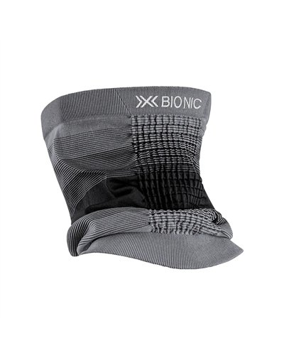 X-Bionic Invent Graphics Scaldacollo Multisport Unisex, X Black/Grey/Light Grey