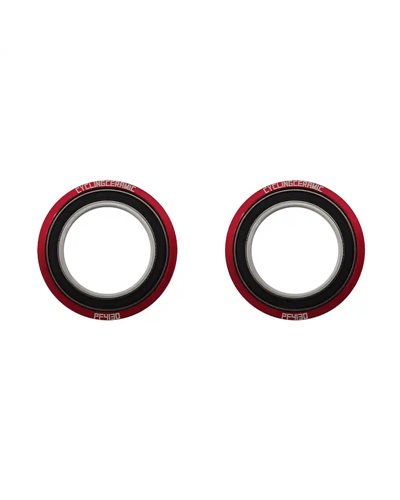 CyclingCeramic Bottom Bracket PF4130 BB86 DUB, Red