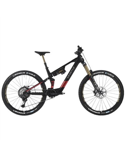 Atala Whistle e-MTB AXR C10.6 Shimano XT Di2 12v Avinox M2S 800Wh, Nero/Rosso