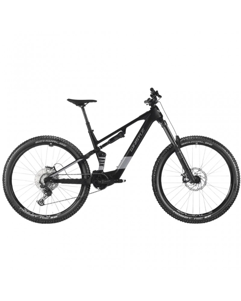 Atala Whistle e-MTB AXR C6.6 Shimano XT 12sp Avinox M2S 800Wh, Black/Grey