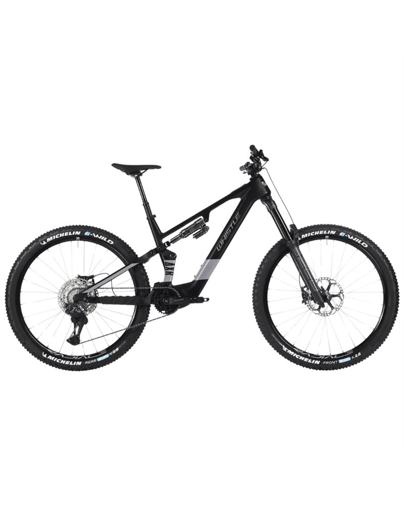 Atala Whistle e-MTB AXR C8.6 Shimano XT Di2 12sp Avinox M2S 800Wh, Black/Grey