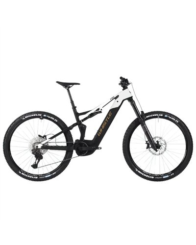 Atala Whistle e-MTB B-Rush C8.6 Shimano XT Di2 12V Bosch CX 800Wh, Nero/Bianco