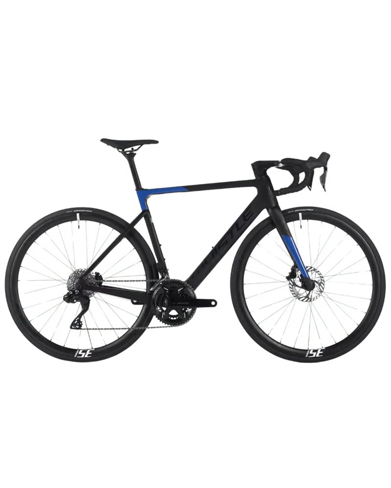 Atala Whistle Vaero 2 Shimano 105 Di2 12V, Nero/Blu Opaco