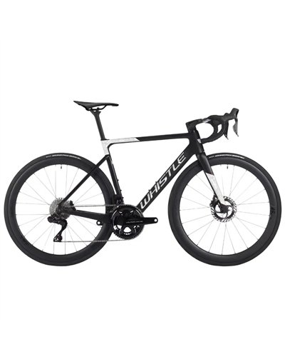 Atala Whistle Vaero 2R Shimano Dura-Ace Lite Di2 12V, Nero/Bianco