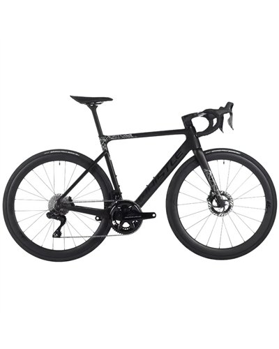 Atala Whistle Vaero 2R Shimano Dura-Ace Di2 12sp, Black/Silver