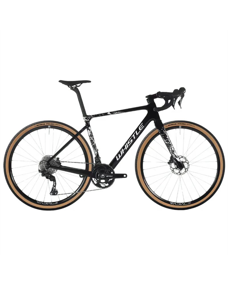 Atala Whistle Kiowa C Shimano GRX820 12sp, Nero/Bianco
