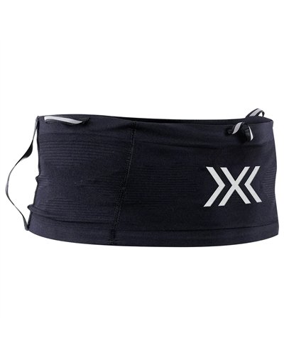 X-Bionic Hydratation Compatible Unisex Trail Running Belt, X Black/X White
