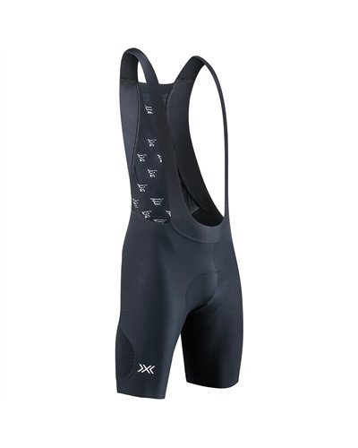 X-Bionic Corefusion Compression Bib Short Salopette Corta Uomo, Opal Black