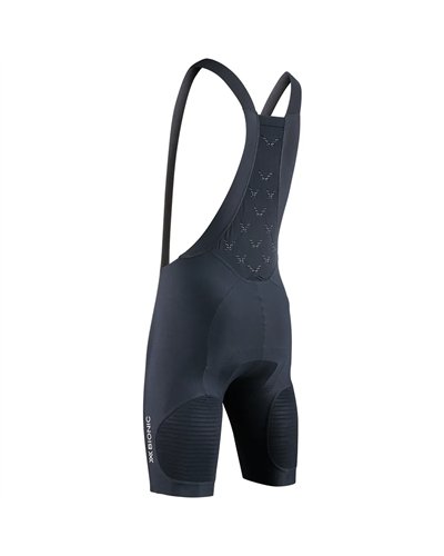 X-Bionic Corefusion Compression Men's Cycling Padded Bib Short, Opal Black