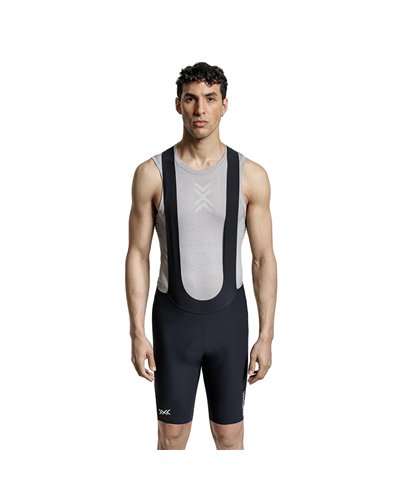 X-Bionic Corefusion Compression Men's Cycling Padded Bib Short, Opal Black