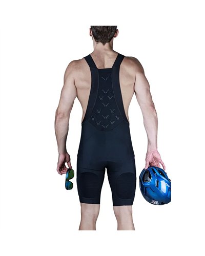 X-Bionic Corefusion Compression Men's Cycling Padded Bib Short, Opal Black