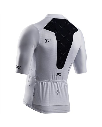 X-Bionic Corefusion Ride Maglia Maniche Corte Uomo Full Zip, Off White