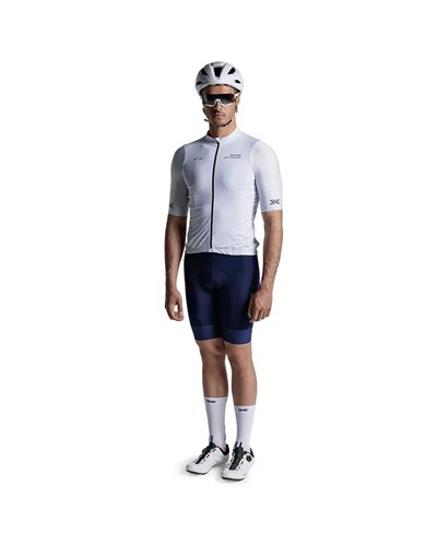 X-Bionic Corefusion Ride Maglia Maniche Corte Uomo Full Zip, Off White