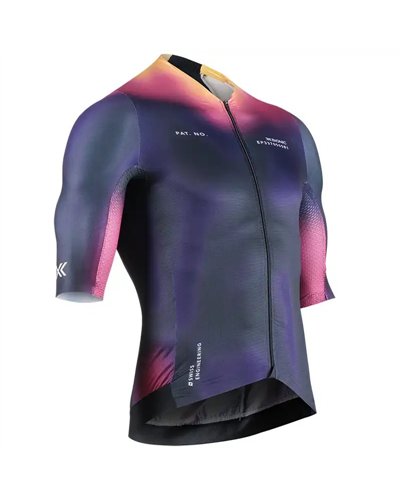 X-Bionic Corefusion Aero Maglia Maniche Corte Uomo Full Zip, Heatmap
