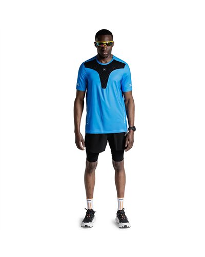X-Bionic Corefusion Run Men's Running Short Sleeve Shirt, Eternal Ice