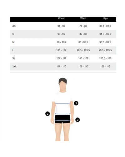 X-Bionic Corefusion Run Maglia Maniche Corte Uomo, Eternal Ice