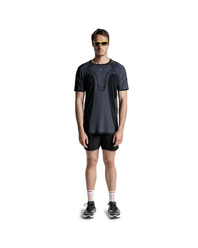 X-Bionic Corefusion Run Discover Men's Running Shorts, X Black