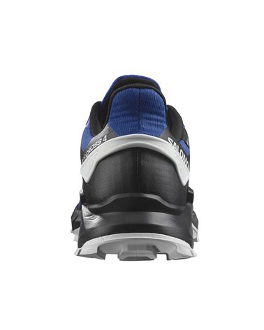 Salomon Supercross 4 GTX Gore-Tex Men's Trail Running Shoes, Lapis Blue/Black/White