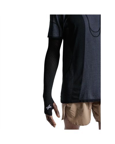 X-Bionic Unisex Running Armsleeves, X Black