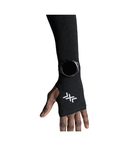 X-Bionic Unisex Running Armsleeves, X Black