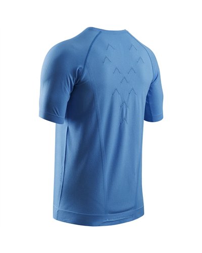X-Bionic Xceed Run Men's Running Short Sleeve Shirt, Eternal Ice