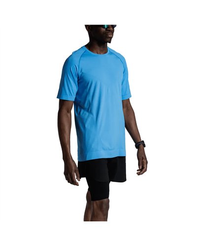 X-Bionic Xceed Run Men's Running Short Sleeve Shirt, Eternal Ice