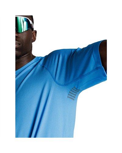 X-Bionic Xceed Run Men's Running Short Sleeve Shirt, Eternal Ice