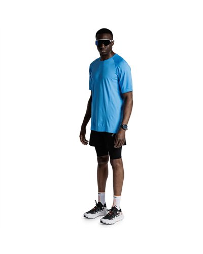 X-Bionic Xceed Run Maglia Maniche Corte Running Uomo, Eternal Ice