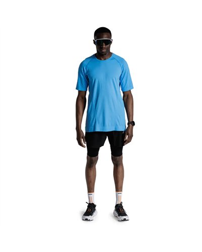 X-Bionic Xceed Run Maglia Maniche Corte Running Uomo, Eternal Ice
