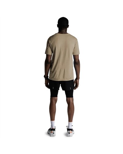 X-Bionic Xceed Run Discover Maglia Maniche Corte Trail Running Uomo, Sand