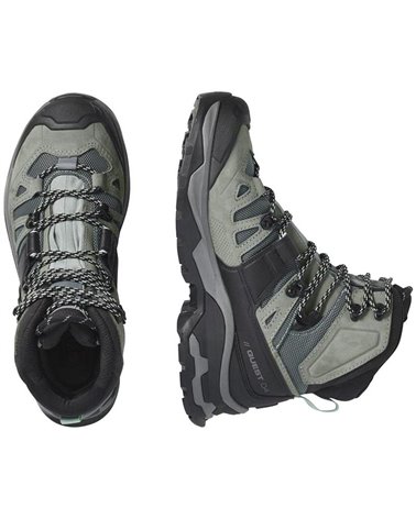 Salomon Quest 4 GTX Gore-Tex Women's Trekking Boots, Slate/Trooper/Opal Blue