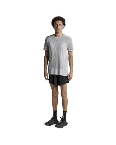 X-Bionic Xceed Run Perform Maglia Maniche Corte Trail Running Uomo, X White/X Black
