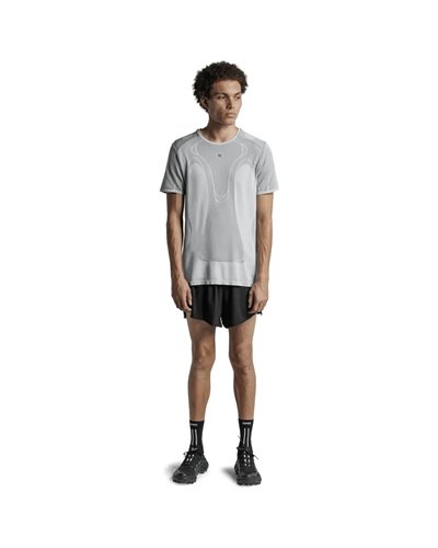 X-Bionic Xceed Run Perform Maglia Maniche Corte Trail Running Uomo, X White/X Black